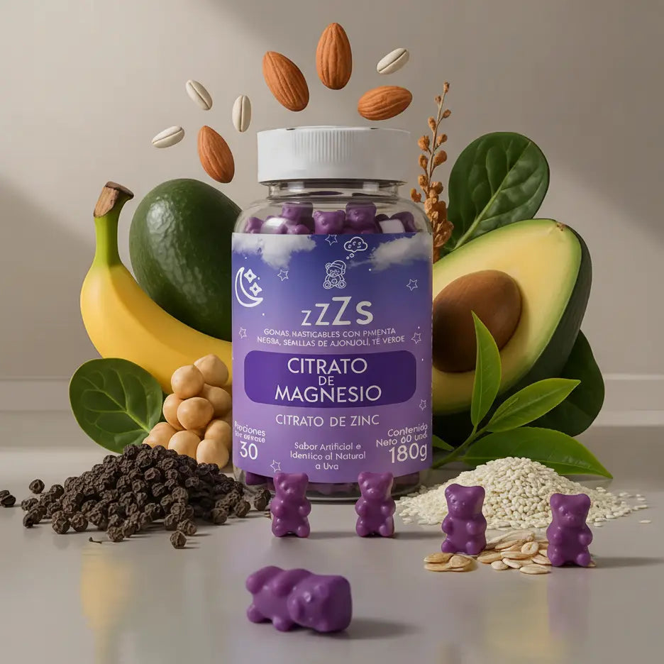 Gomitas de Citrato de Magnesio x60 Und.